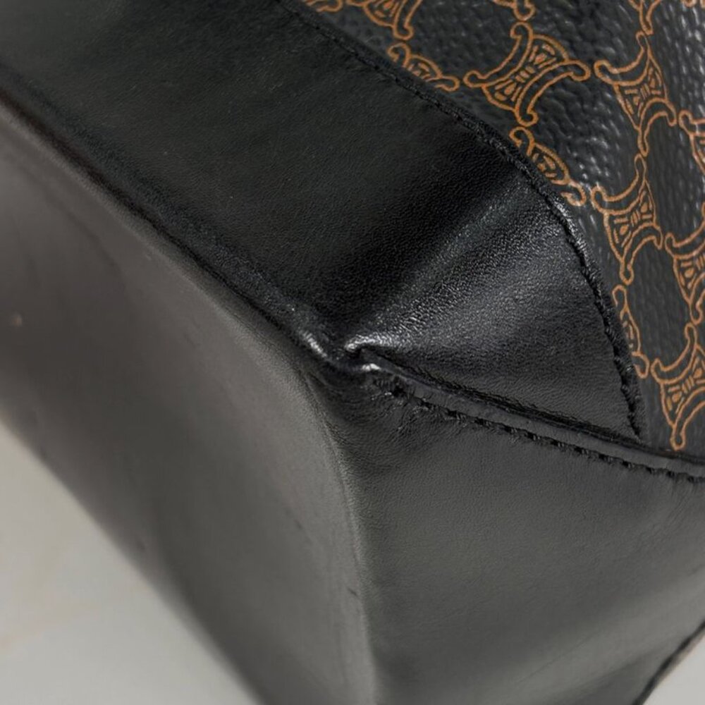 Celine Macadam Pattern Tote Black - image 3